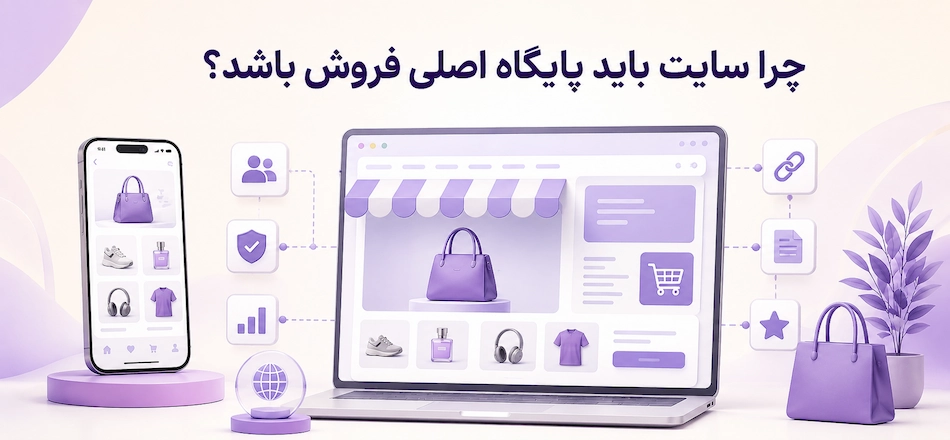 سایت فروشگاهی پایگاه اصلی فروش