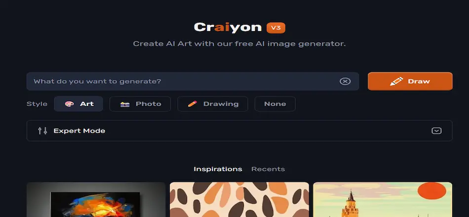 هوش مصنوعی ساخت عکس Crayion