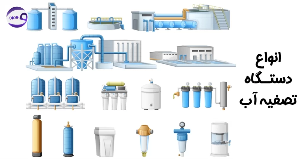 انواع دستگاه های تصفیه اب