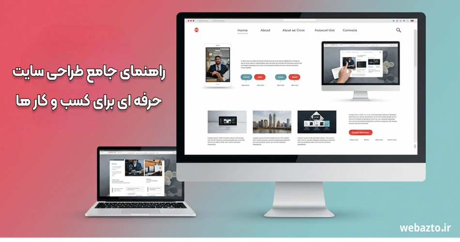 راهنمای جامع طراحی سایت حرفه ای برای کسب و کار ها