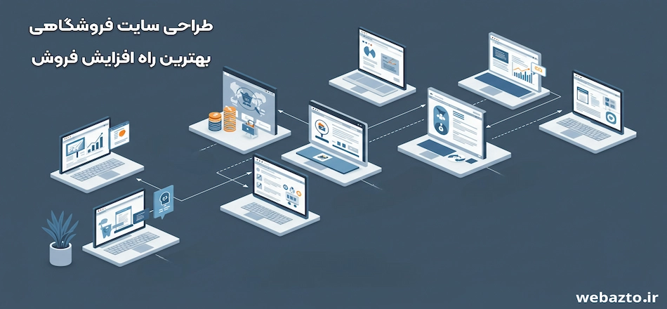 طراحی سایت فروشگاهی ، بهترین راه افزایش فروش