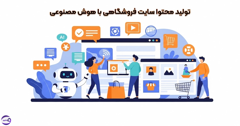 تولید محتوا سایت فروشگاهی با هوش مصنوعی