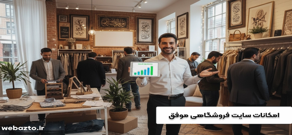 امکانات سایت فروشگاهی موفق