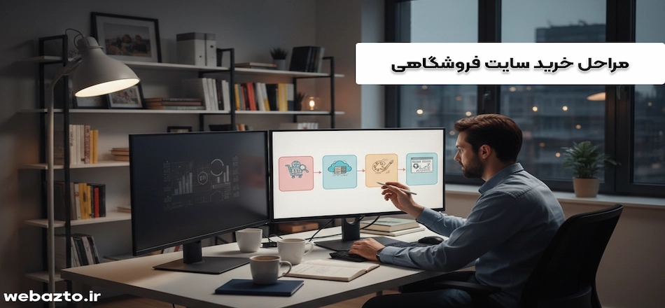 مراحل خرید سایت فروشگاهی
