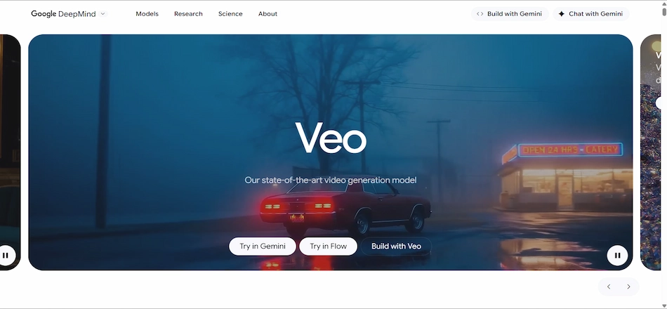 هوش مصنوعی گوگل VEO