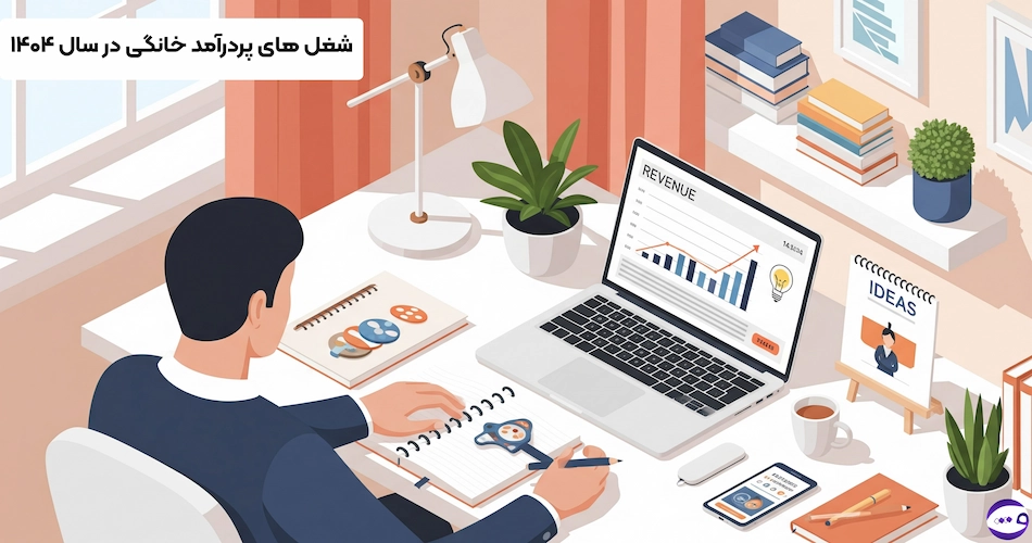 شغل های پردرامد خانگی 2025