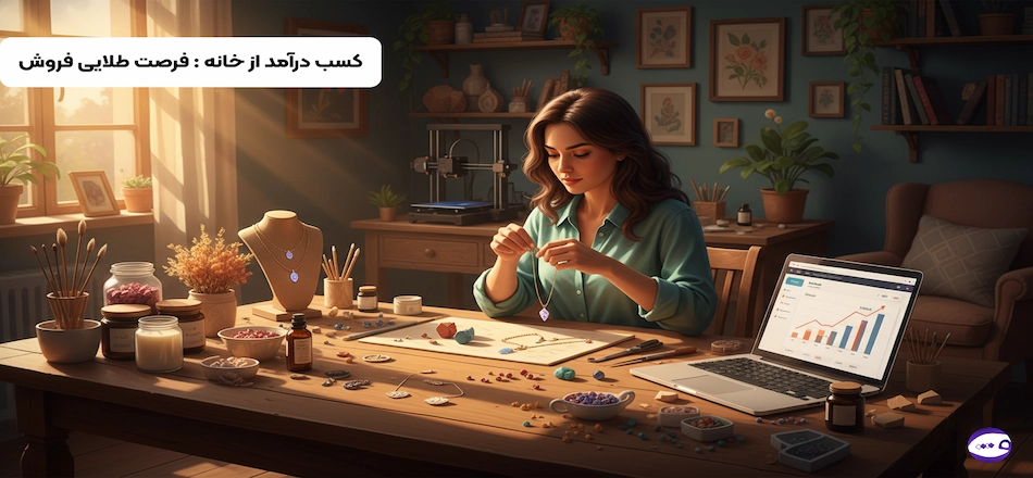 کسب درآمد از خانه بهترین راه کسب درآمد