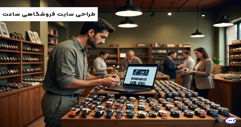 طراحی سایت فروشگاهی ساعت