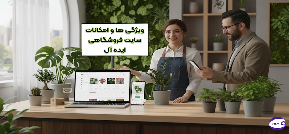 امکانات سایت فروشگاهی ایده ال