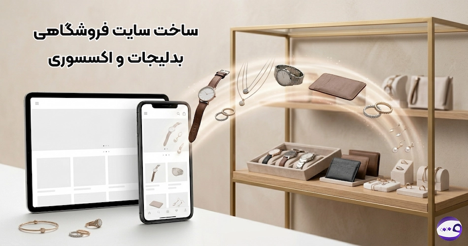 ساخت سایت فروشگاهی بدلیجات و اکسسوری